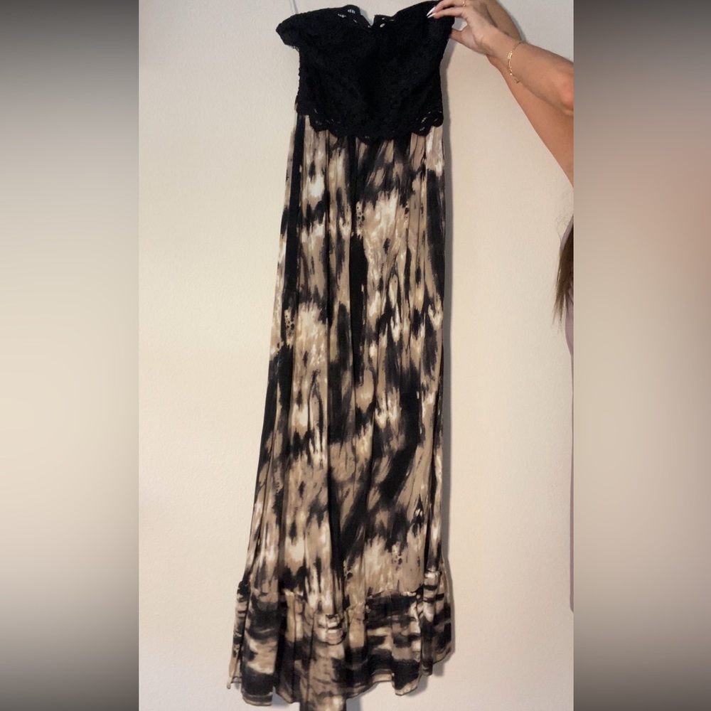 Black & Brown maxi sundress